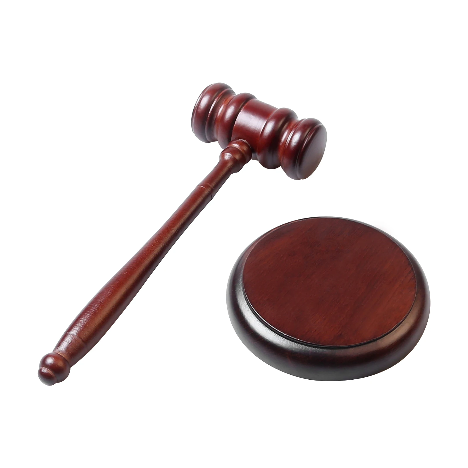 

Portable Solid For Judge Sale Meeting Student Gavel Block Set Easy Use Wooden Decoration Lawyer Office Auction Court Handcrafted
