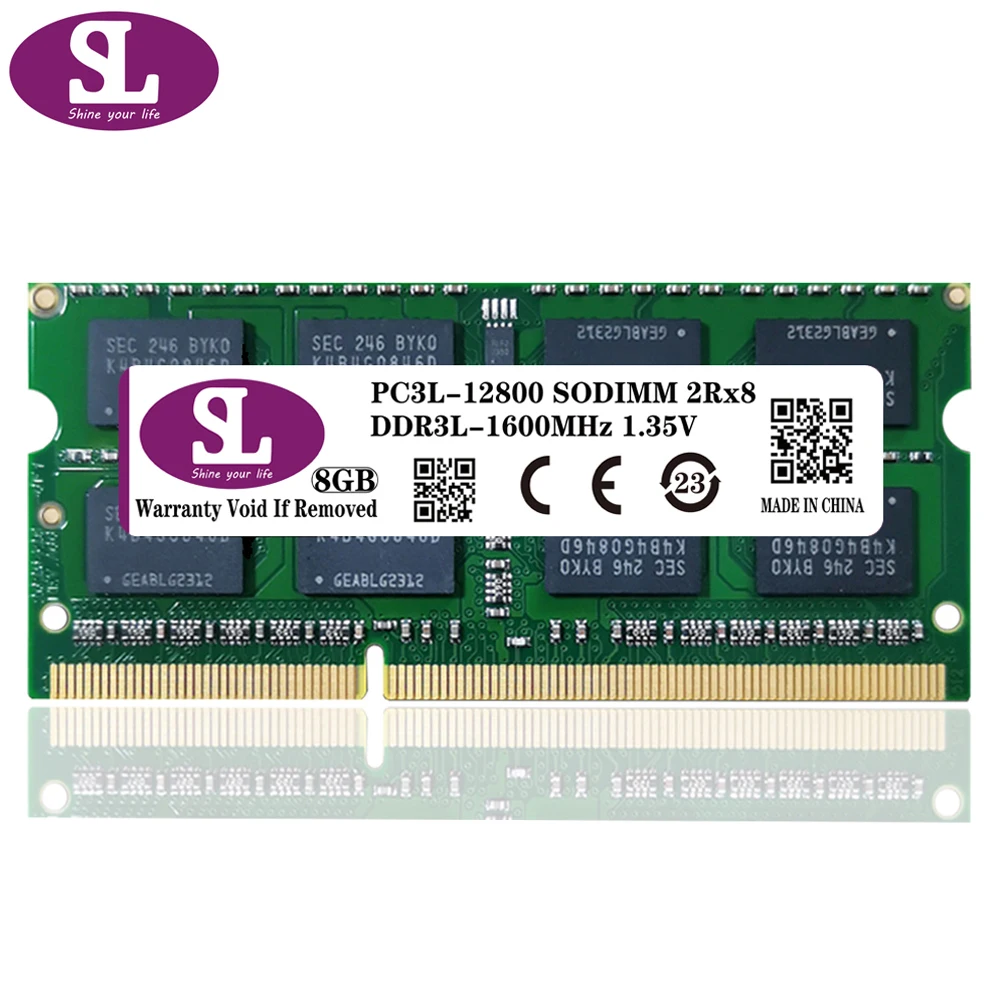 10 шт. DDR3L RAM 4 ГБ 8 1600 МГц 1333 1066 ноутбук memoria PC3 12800 10600 оперативная память для ноутбука