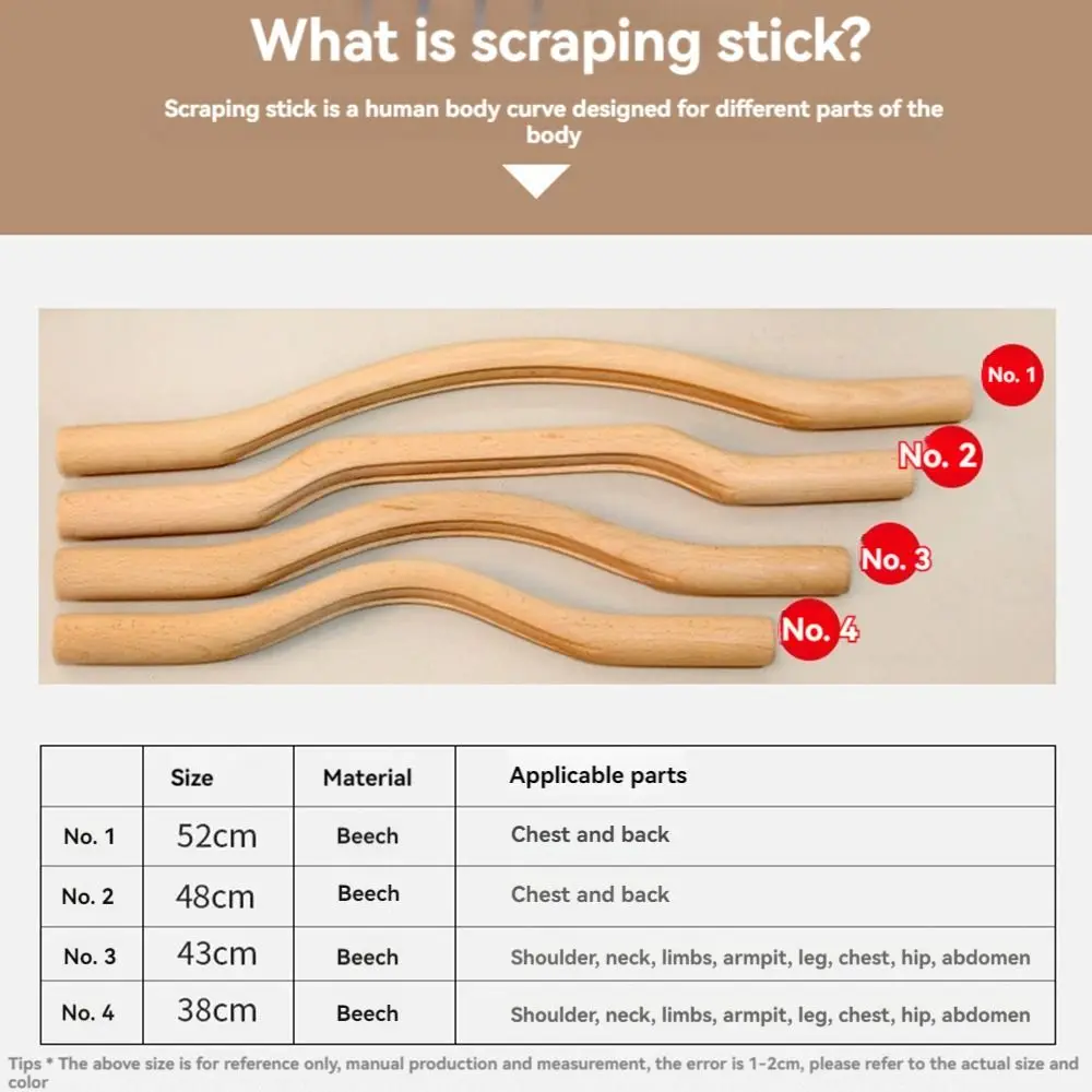 Ручной штатив для акупрессуры устройство меридианной терапии тела из бука