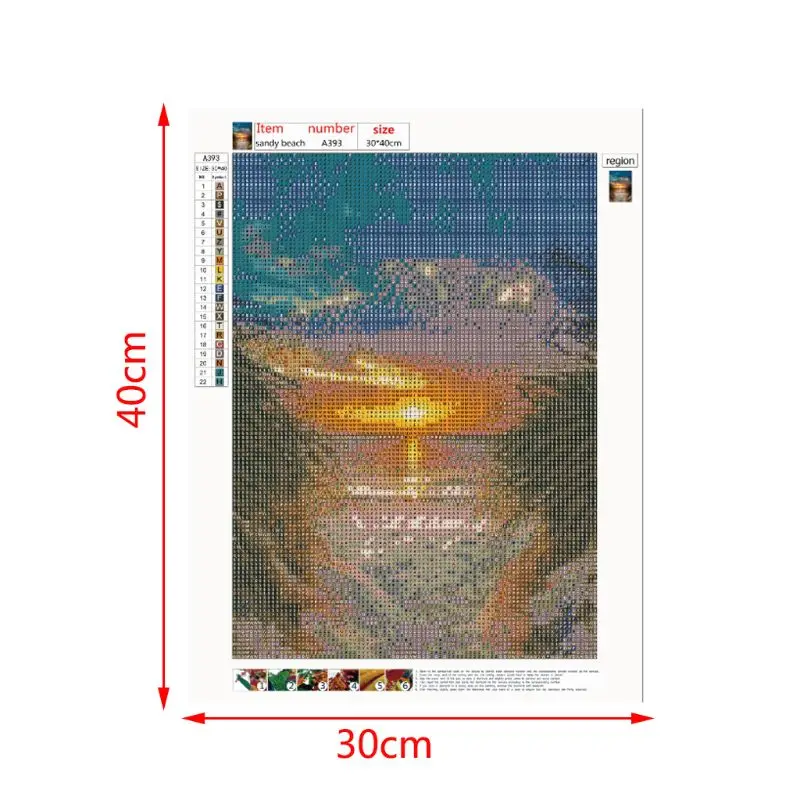 

Пейзаж DIY 5D полная вышивка для вышивки крестиком
