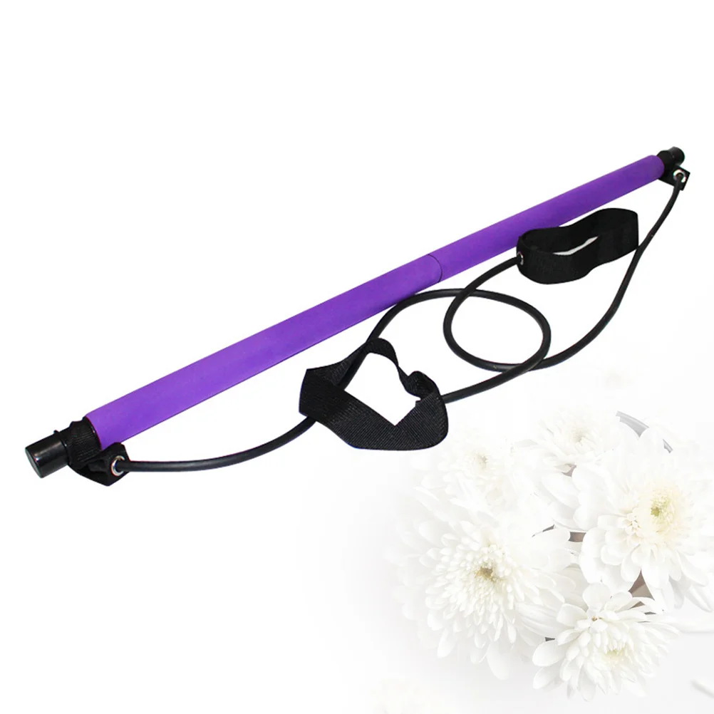 

Фитнес-спорт, тянущаяся веревка, многофункциональные ремни для йоги, домашняя тянущаяся тренировочная веревка (фиолетовый)