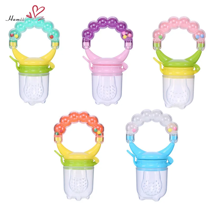 

Fresh Food Baby Nibbler Baby Pacifier Feeder Kids Silicone Fruit Nipples Feeding Safe Infant Baby Nipple Teat Soother Bottles