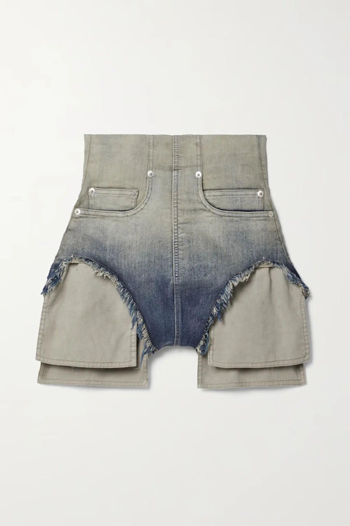 

Женские сексуальные джинсовые шорты KEYANKETIAN, летние новые модные шорты с высокой талией и градиентными карманами, Новое поступление