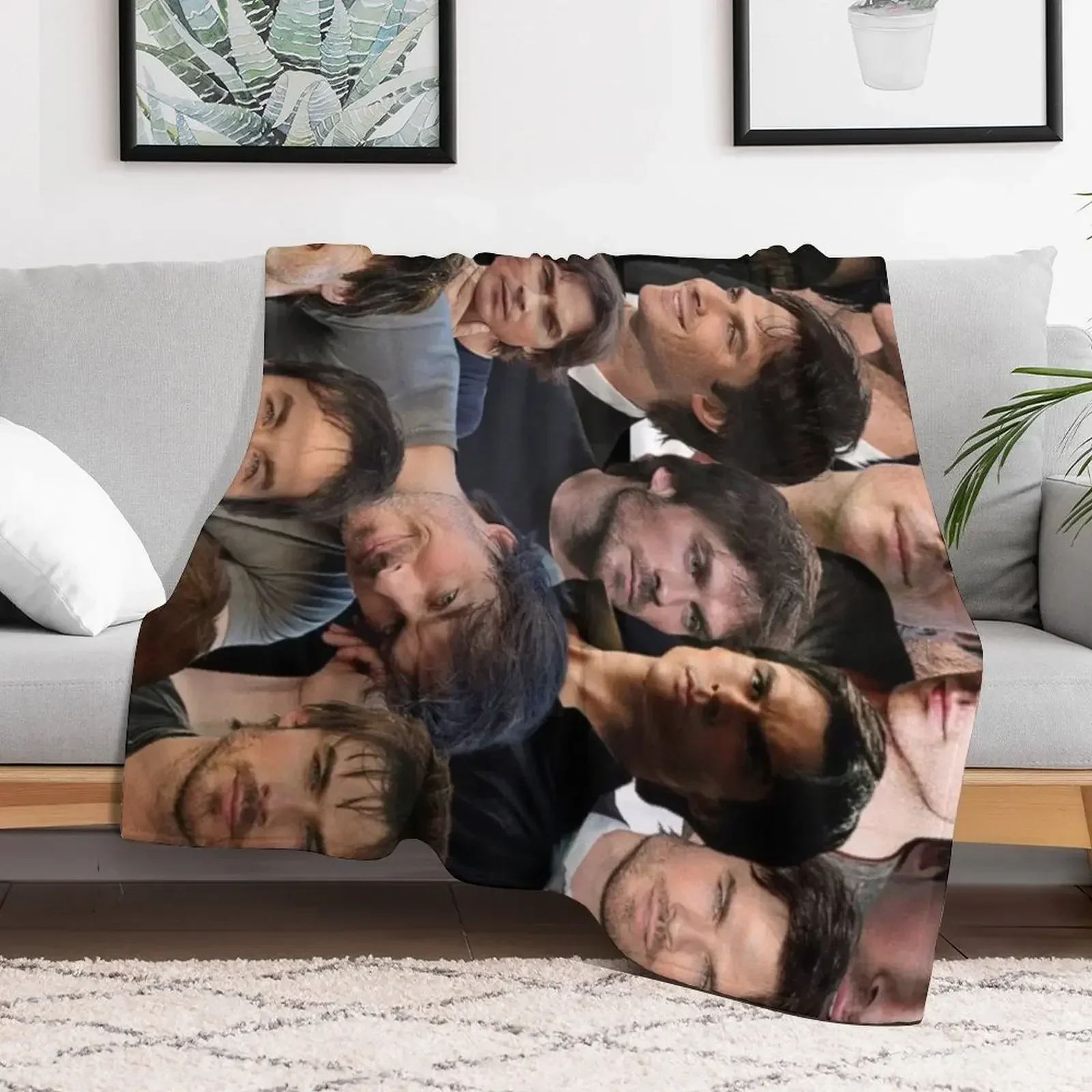 ian somerhalder фотоколлаж пледы мягкие кровати на зиму большое постельное белье одеяла