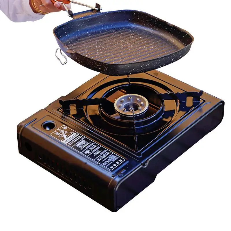 

Туристическая печь для нагрева, небольшая Кассетная плита, одиночная горелка, портативная печь для приготовления пищи, аксессуары для дома и улицы, кемпинга