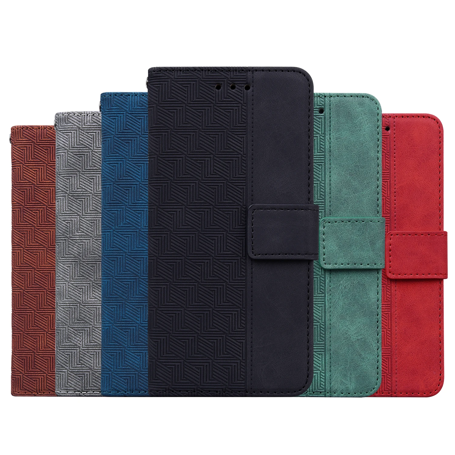 

Business Card Slot Wallet Flip Case For Huawei Honor 7S 7A 8S 8A 8C 9X Y5 Prime 2018 Y6 2019 Y5P Y6P Y8P P Smart 2020 Back Cover