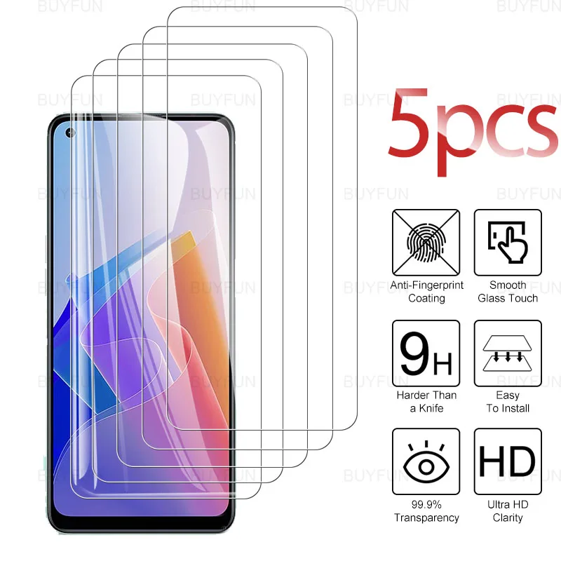 

Для Oppo Reno7 Z 5G 6,43 дюймов 5 шт. защитная пленка из закаленного стекла для Oppo Reno 7 5G appo reno7 z HD полное покрытие Защитная пленка для экрана