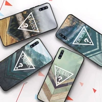 luxury guess forest geometry wood nature phone case for samsung galaxy a51 30s a71 a21s a70 10 a30 capa