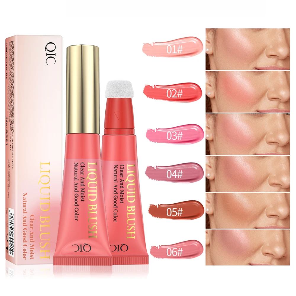 

Жидкие румяна с воздушной подушкой, бархатная жидкая текстура, стойкие водостойкие румяна, натуральные увлажняющие румяна, Косметика для макияжа