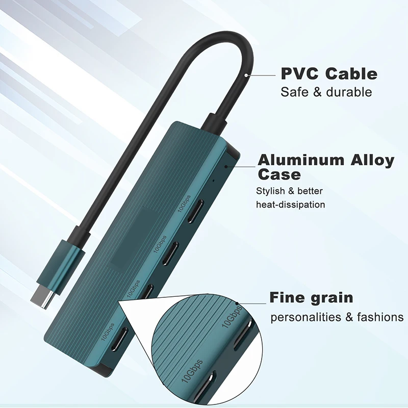 Многофункциональная док-станция Удлинительный кабель USB-адаптер Разветвитель