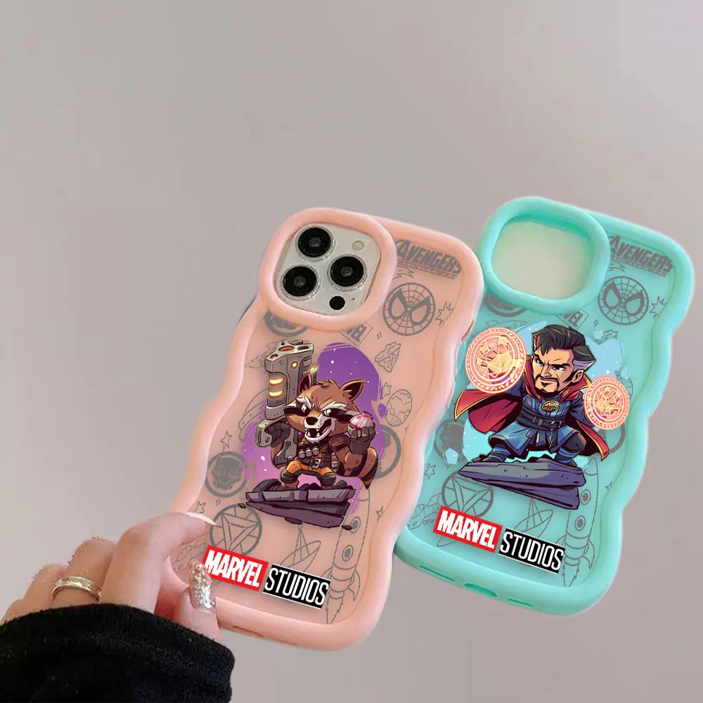 Ударопрочный чехол для телефона Marvel Hero Spider Man Iron с рисунком матовой кожи Apple iPhone 11