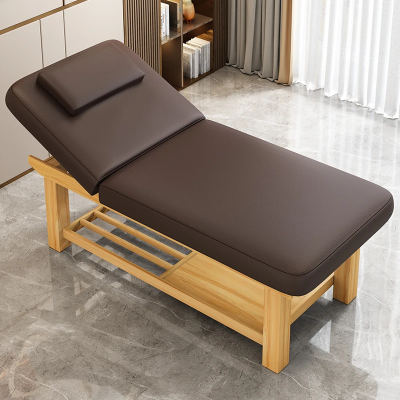 Деревянный массажный стол портативный красота эстетическая татуировка складные