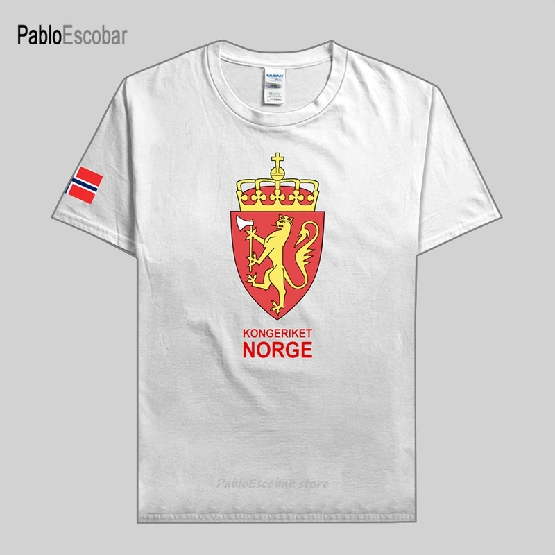 

Норвежская Norge мужские футболки, модные футболки, футболки национальной команды, хлопковая футболка, одежда для встреч и фитнеса, футболки с флагом страны