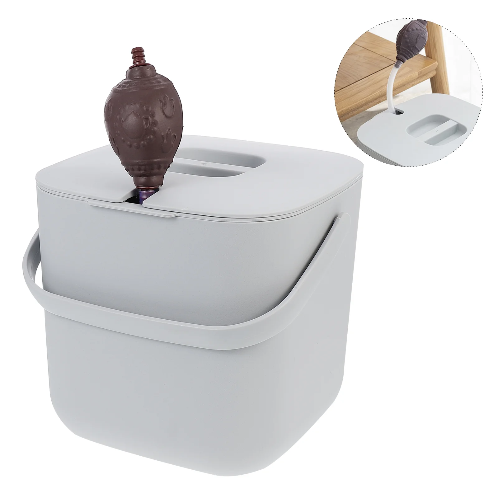 

Tea Bucket Trashcan For Car Garbage Container Bin Wastebasket Tea Leaf Container Plastic Tea Leaf Strainers Office