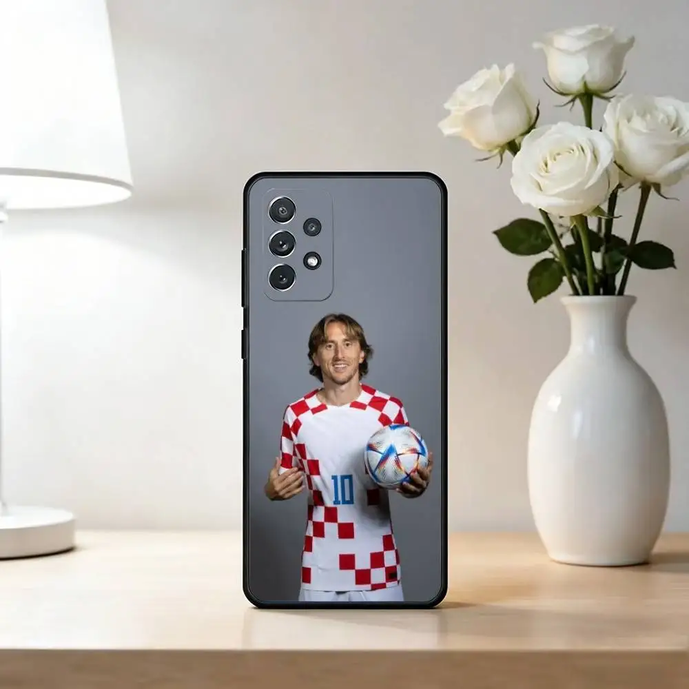 Чехол для телефона F-Football P-Player Luka-A Modric для Samsung S25, S24, S21, S22, S23, S30, Ultra, S20, Plus, FE, мягкий силиконовый черный чехол (art.: 3920dad7afac2) - 3920dad7afac2