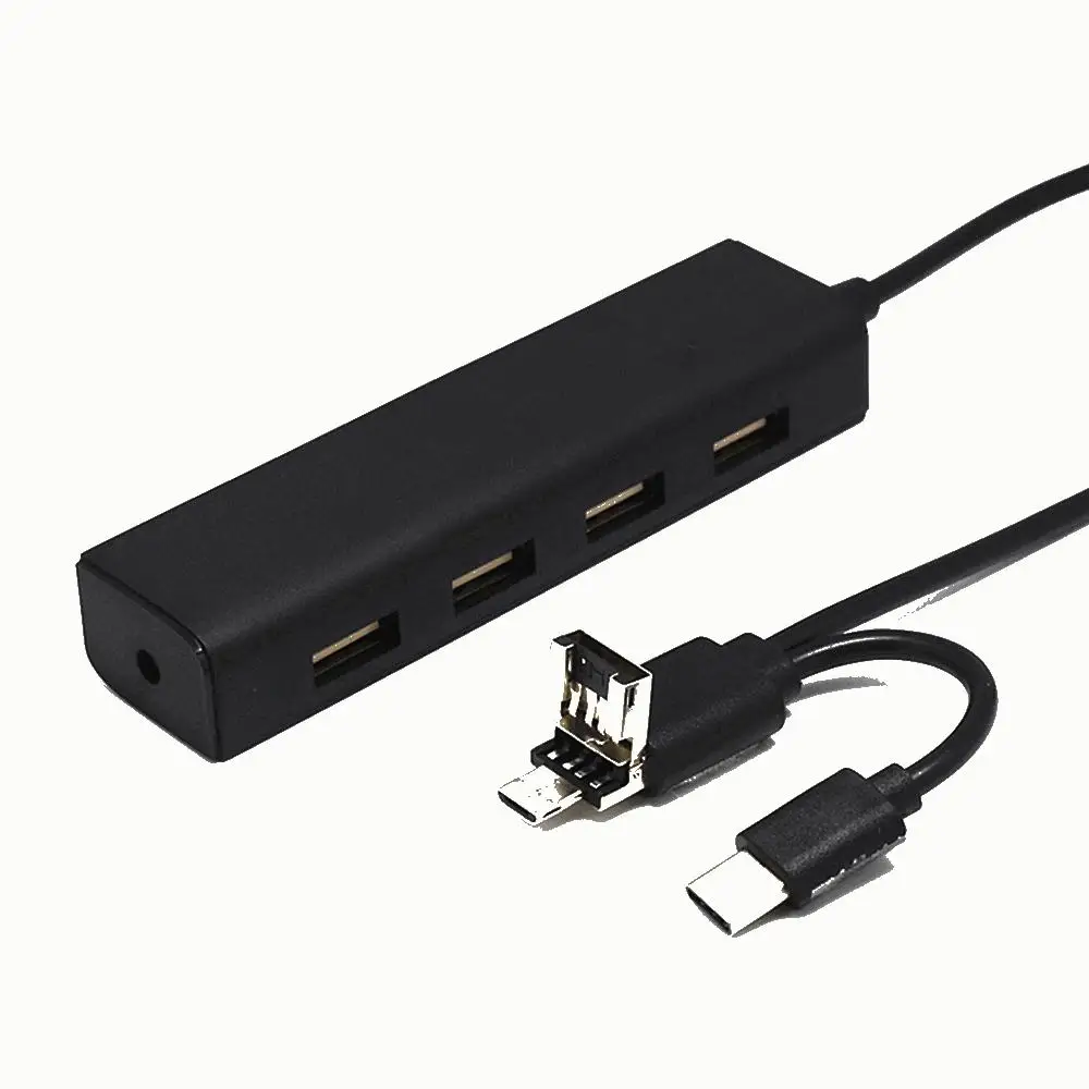 

Universal USB2.0 Micro Type-C Usb All-In-One Hub OTG Docking Station
