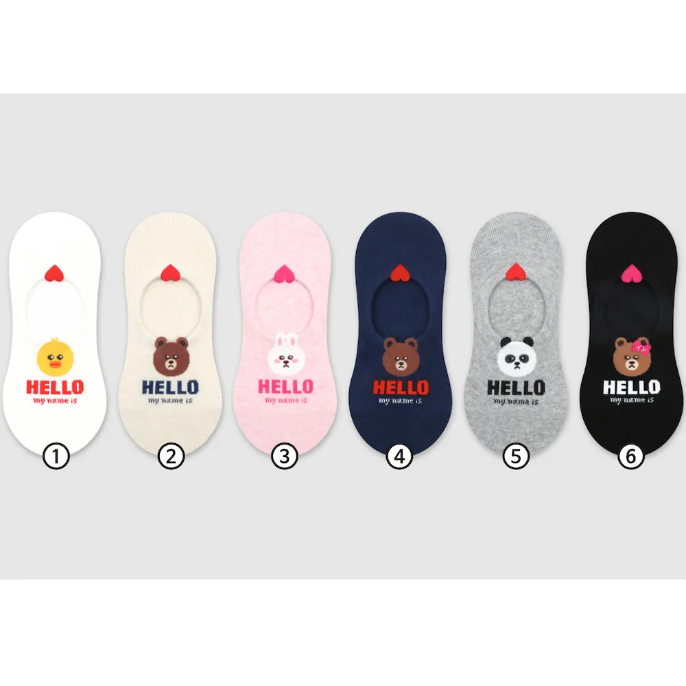 

Летние женские носки-лодочки, невидимые носки до щиколотки, милые Нескользящие носки с мультяшными животными, Симпатичные хлопковые носки ...