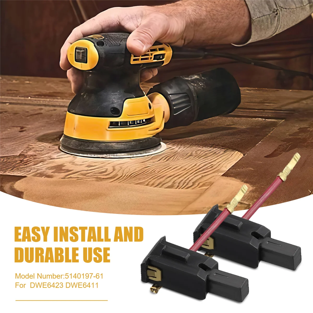 Держатель угольной щетки для электроинструментов DEWALT 5140197-61 DWE6423 DWE6411