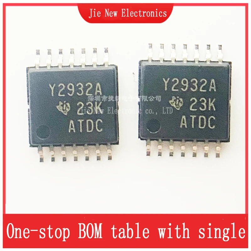 

5PCS TLC2932AIPW TSSOP-14 Integrated circuit new original spot supply