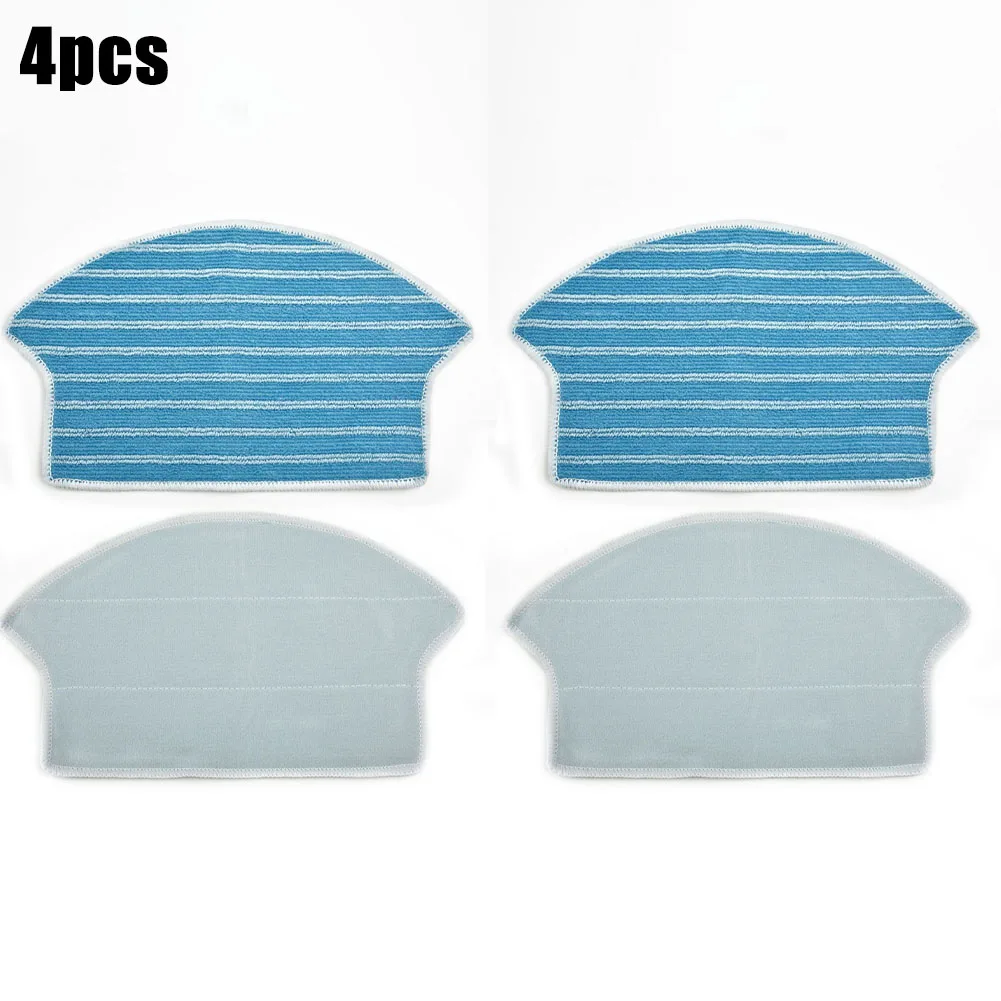 

4pcs Microfiber Cloths Vacuum Cleaner Mop Cloth For Ursus Trotter Ut-excellenza (b) Robotic Cleaning Filter Vacuum Cleaner Parts