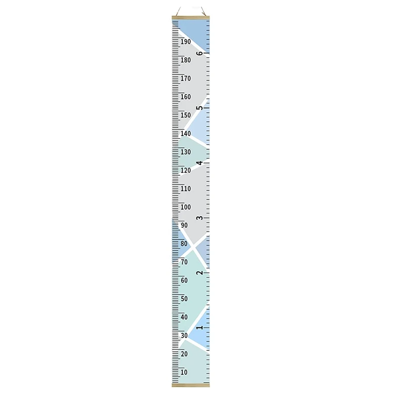 

Big Deal Height Chart For Kids, 7.9 X 79 Inch Children Growth Chart Wall Hanging Ruler Boys Girls Baby Removable Measuring Ruler