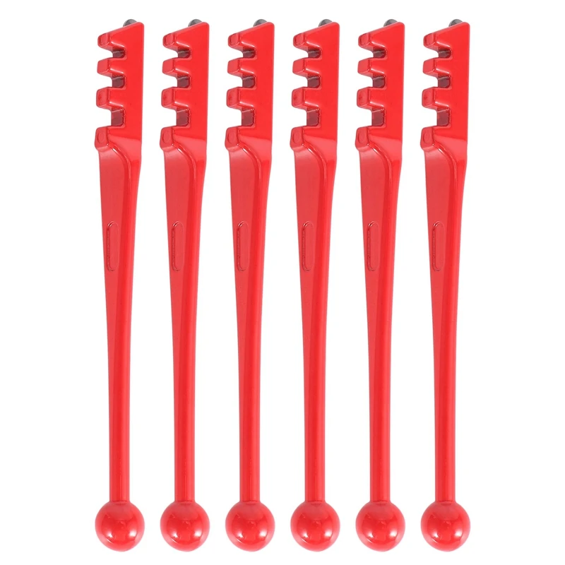 

6 Pieces Glass Cutter DIY Glass Cutter Tool Mirror Cutter Pencil Style Oil Feed Glass Cutting Tool For 1-8 Mm