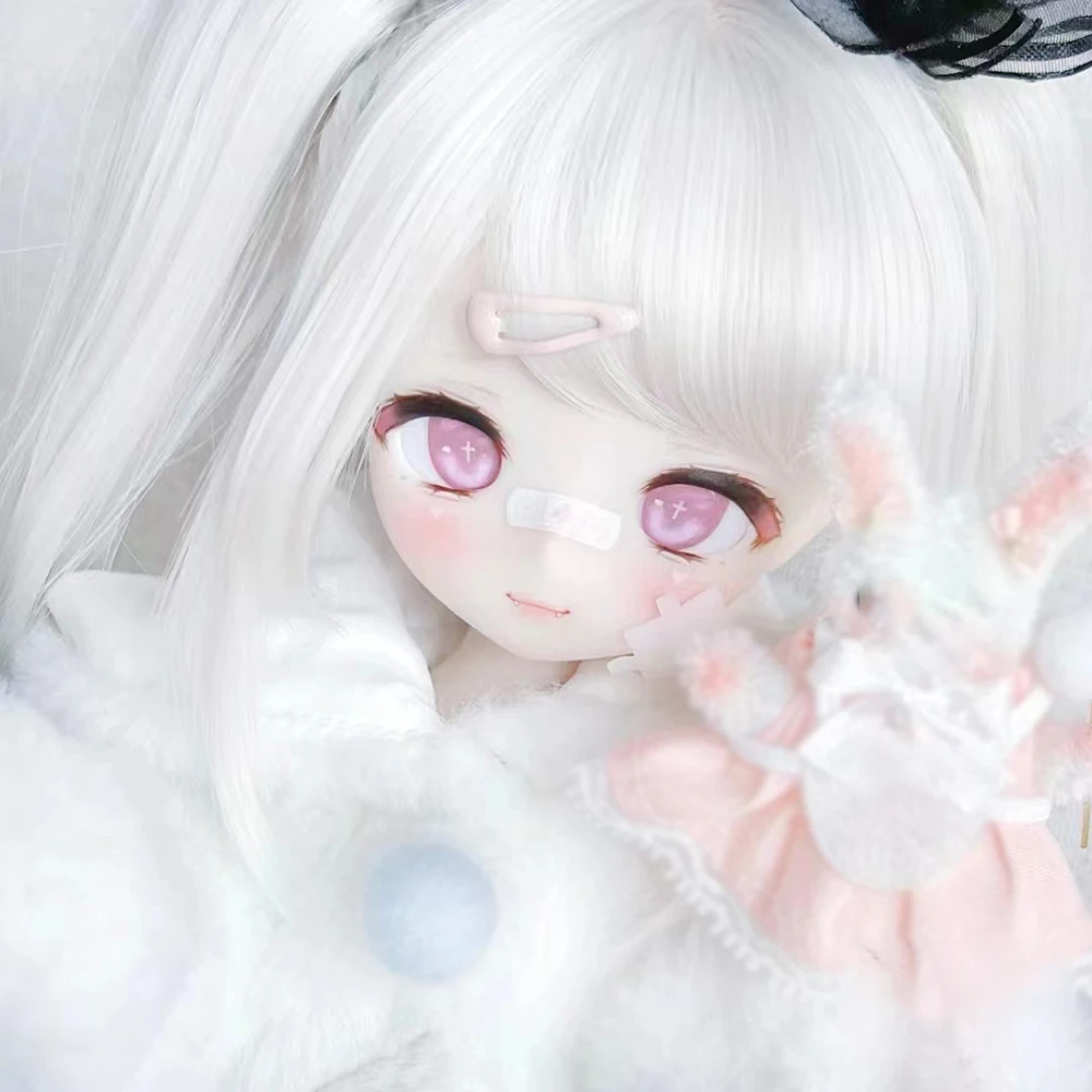 Новинка 1/4 шарнирная кукла голова аниме без макияжа смола сделай сам с улыбкой