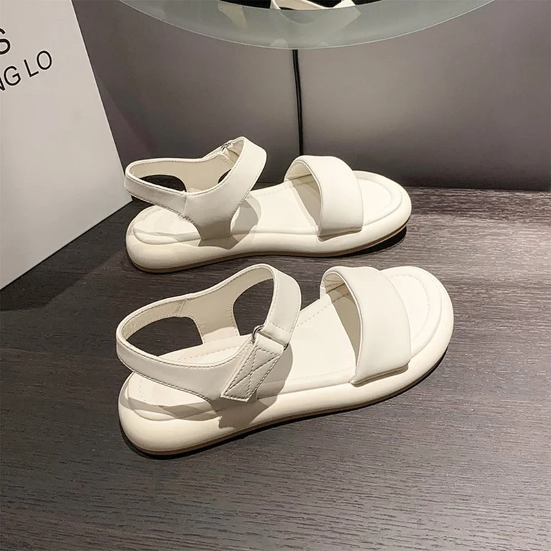 Summer Women's Casual Versatile Anti Slip Soft Sole Beach Sandals