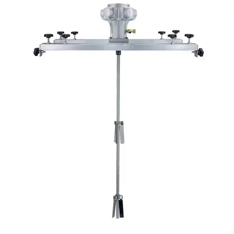 Миксер tangki IBC миксер Kredit pneumatik 1-тонный барабан barel komersial 1000L dengan gantáb penyangga