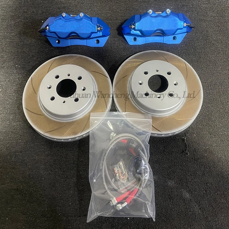 Фото PSP Tuning Custom Auto Brake Parts 4-поршневой спортивный модифицированный гоночный тормозной суппорт SPOON Большой тормозной комплект для ободков 15 16 17 дюймов №5