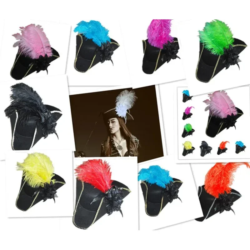 Джек Воробей пиратский капитан кепка с деревенским триногом черные старинные