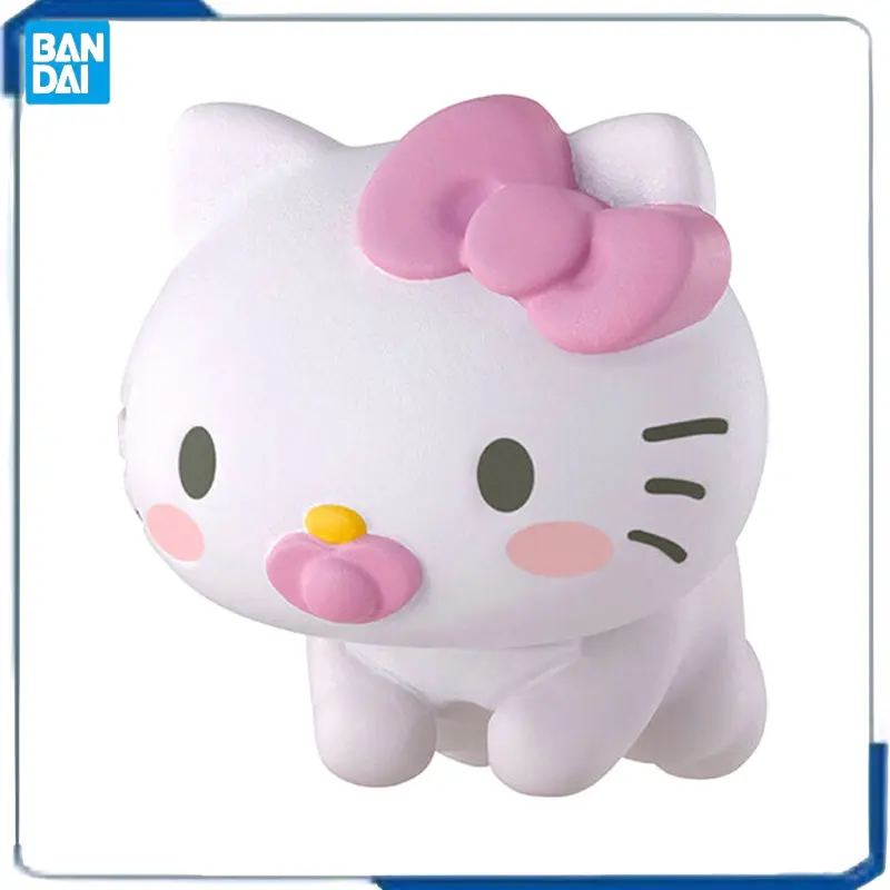 

Bandai Genuine Animation Hello Kitty Anime Figures Cinnamoroll BabyCinnamoroll My Melody Different Style Models Kids Brinquedos