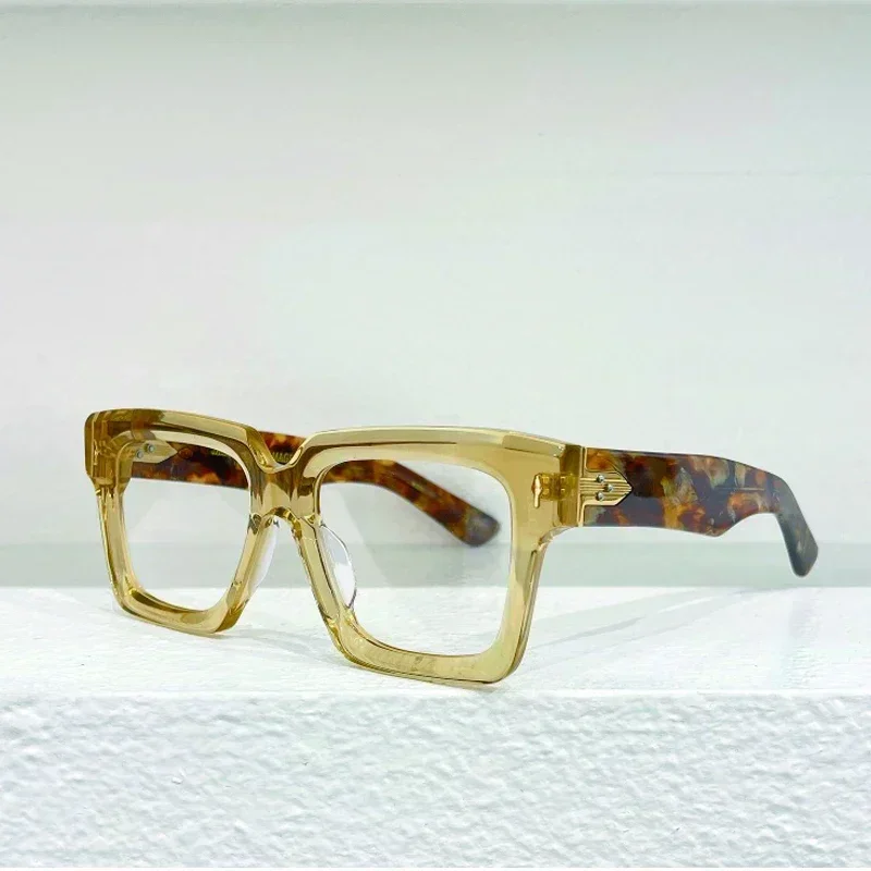 JMM BELIZE роскошные модные ацетатные квадратные очки ручной работы в большой оправе