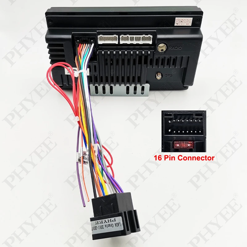 Жгут проводов для радиоприемника Lada Granta 2011-2017 16-контактный разъем разъема ISO