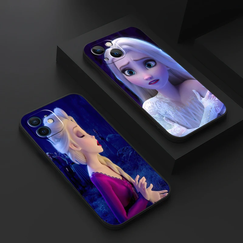 

Frozen Cute Pretty Elsa Anna For Apple iPhone 13 12 11 Pro 12 13 Mini X XR XS Max 5 6 6S 7 8 Plus SE2020 Phone Case Soft Bumper