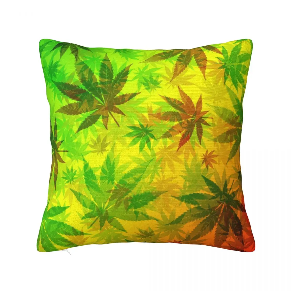 

Наволочка с изображением Боба и марихуаны, наволочка с рисунком зеленых листьев, домашняя наволочка, Прямая поставка