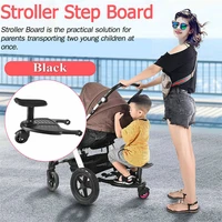 stroller step board toddler buggys wheel board skateboard for prams kids standing plate board scooter pedal adapter 2022