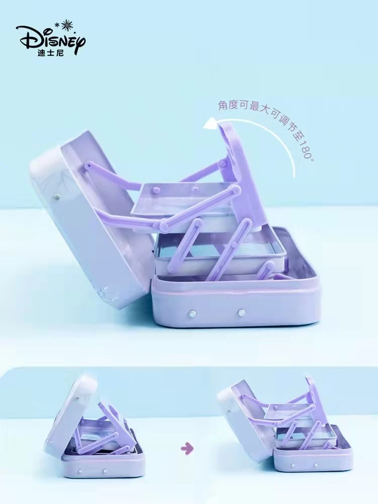 Disney Frozen Carton Pencil Case for Girls Elsa Anna Student Elsa Anna Double Stationery Box Large Capacity School Bags Mochila