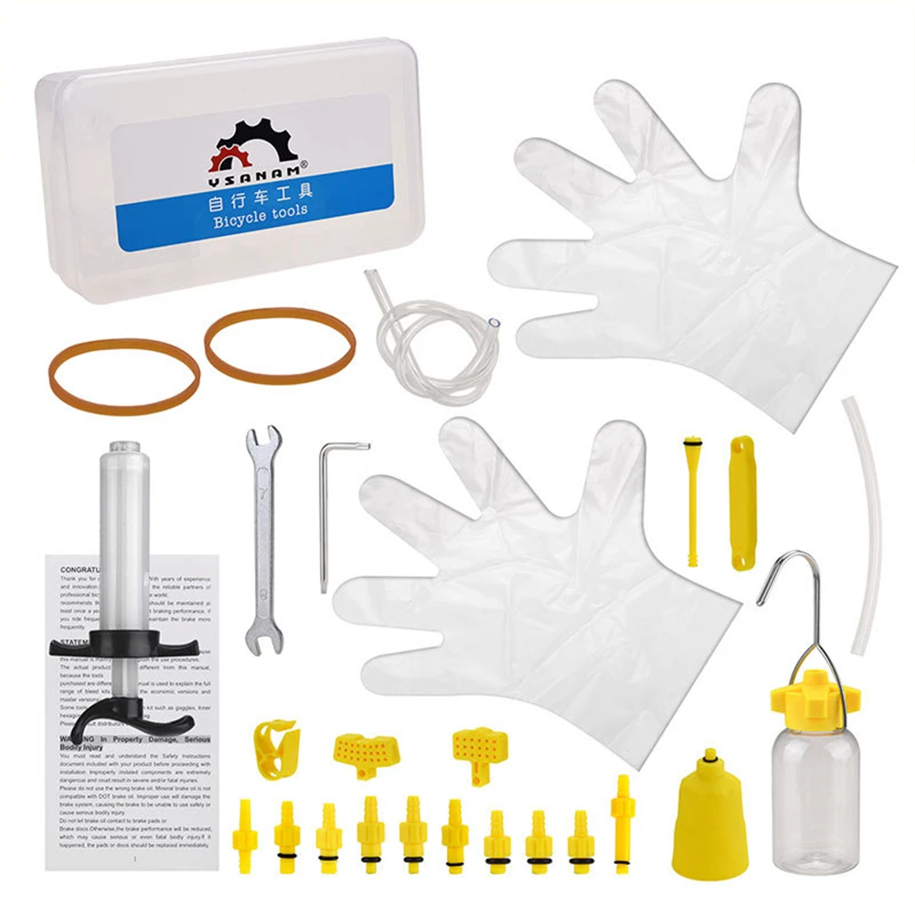 

Велосипедный Гидравлический дисковый тормоз, инструмент для слива масла, Велосипедный тормозной инструмент для смены масла, профессиональ...