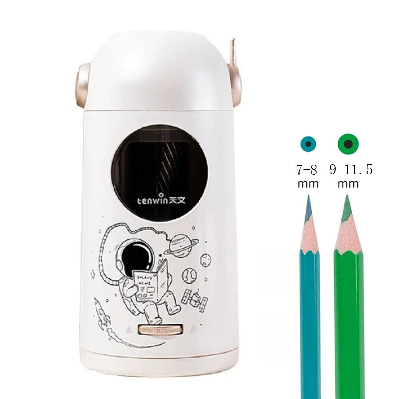 Sharpener, Auto-stop And Rechargeable Large Pencil Sharpener