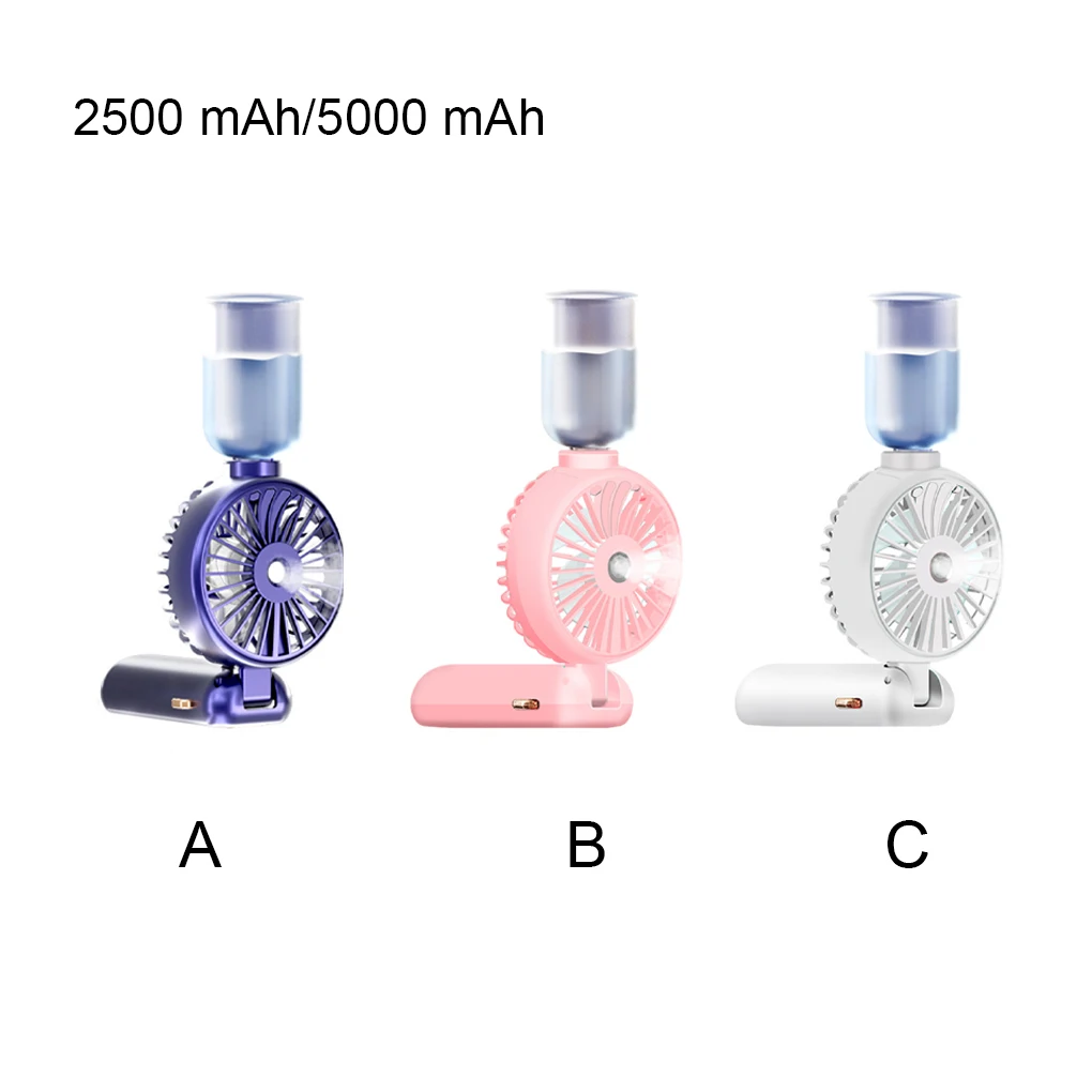 

Portable Fan Digital Power Display Hanging Quiet Running Adjustable Brushless Motor Cooling Fans Cooler Summer Gift