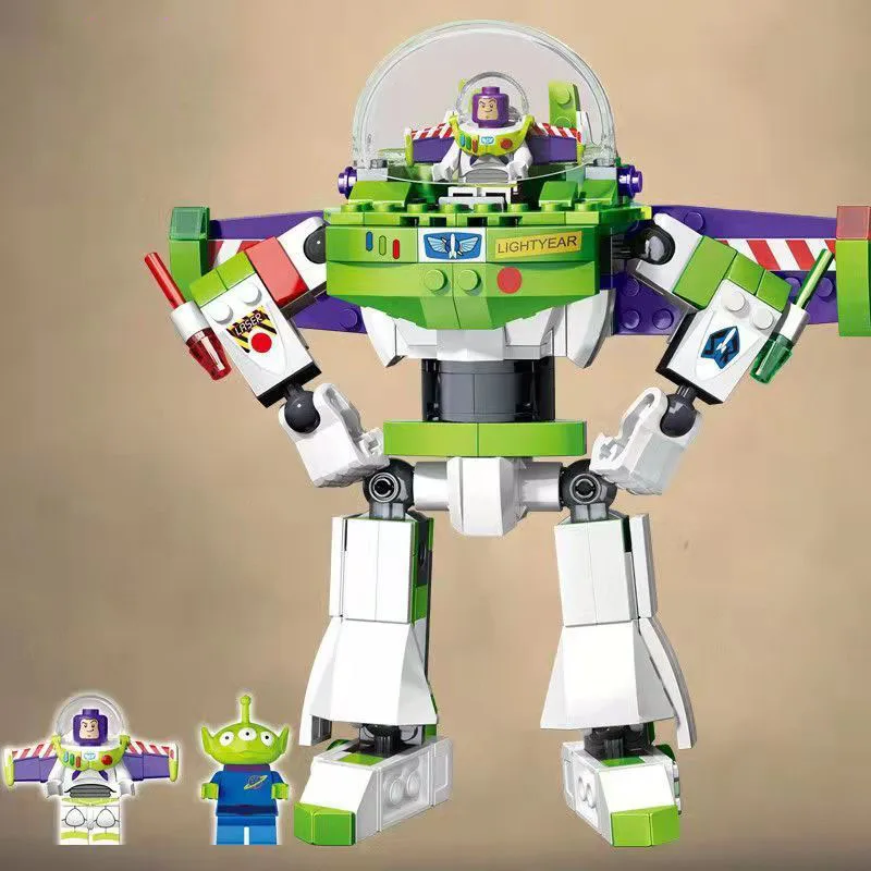 

Classic Animation Toy Mecha DeformationPuzzle Assembly Building Blocks Gift for Boys and Girls