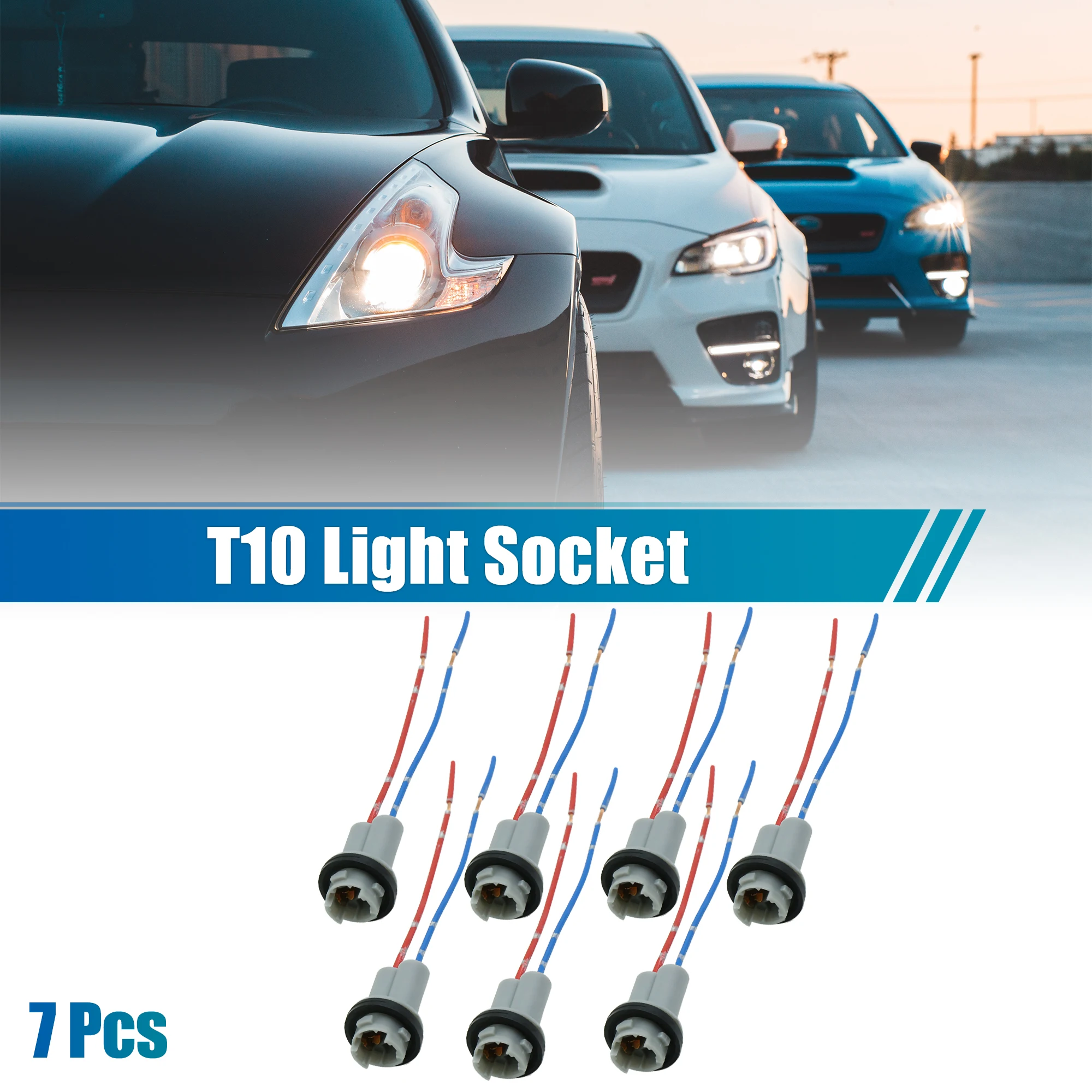 

Универсальная автомобильная лампа-Клин T10, 12 В постоянного тока, 7 шт.