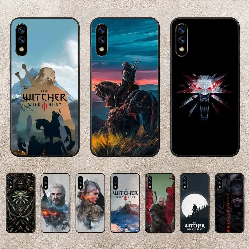 

S-Witchers Game Phone Case For Huawei P10 P20 P30 P50 Lite Pro P Smart Plus Cove Fundas