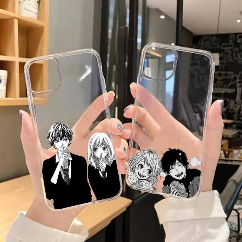 

Ao Haru Ride Anime Phone Case For iPhone 11 12 Mini 13 Pro XS Max X 8 7 6s Plus 5 SE XR Transparent Shell