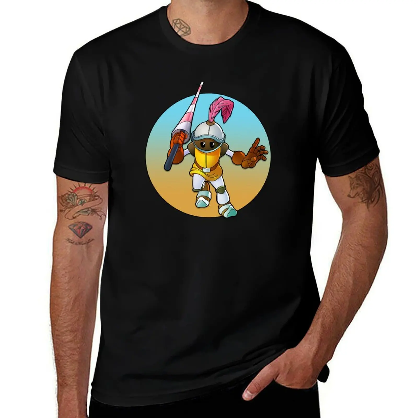 Фото Футболка Oon the Warrior стандартного кроя, однотонная. №1
