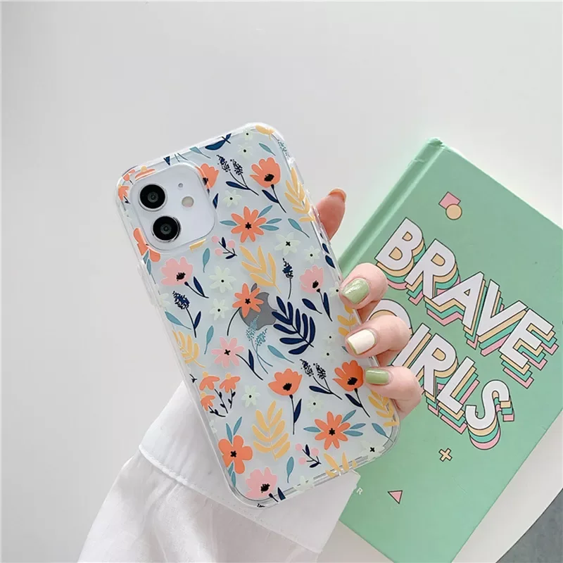 

Factory Direct Selling Flower Phone Case For iPhone 11 13 Pro Max X XR XS Max 7 8 Plus 12 Pro Max Back Cover