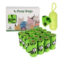 pet dog poop bags dispenser collector garbage bag puppy cat pooper scooper bag small rolls outdoor clean pets supplies