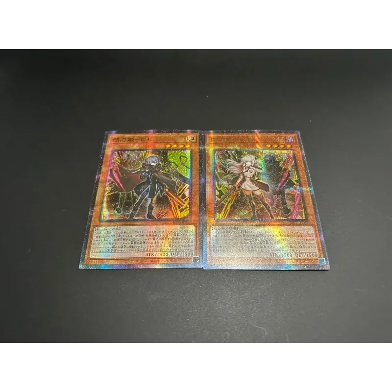 2 шт./компл. YuGiOh Blue-Eyes Белый Дракон Темный Волшебник Sky Striker DIY Преломление