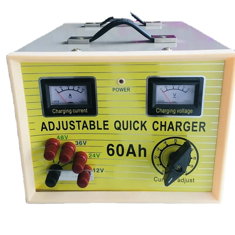 

full automatic car battery charger 12v 60a lead acid battery charger 12v 24v 36v 48v 60a cargador de baterias para coche